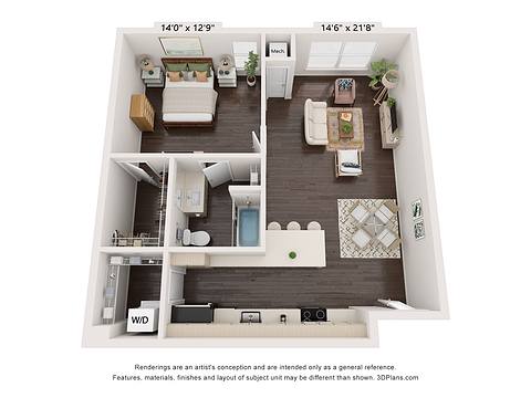 Floorplan A3.1 layout