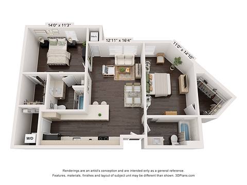Floorplan B5.1 layout