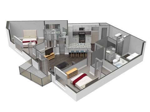 Floorplan B3 layout