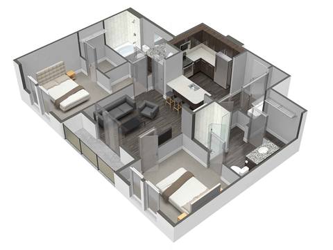 Floorplan B2 layout