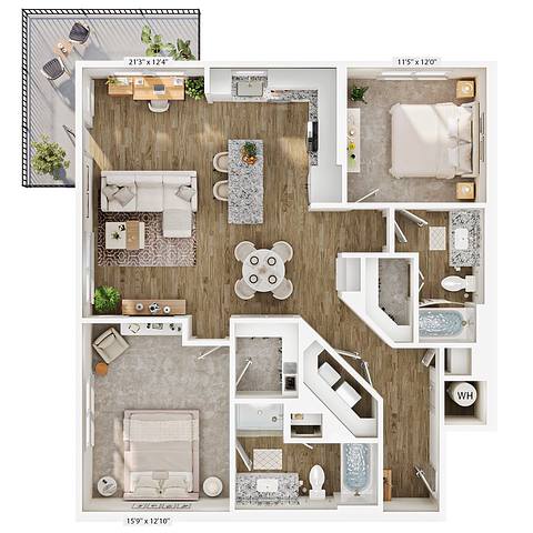 Floorplan B4 layout