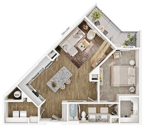 Floorplan A6 layout