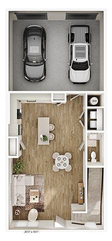 Floorplan TH2 layout