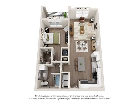 Floorplan A2 layout