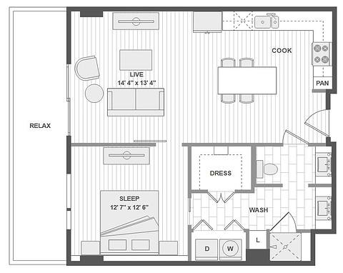 Floorplan A3 layout