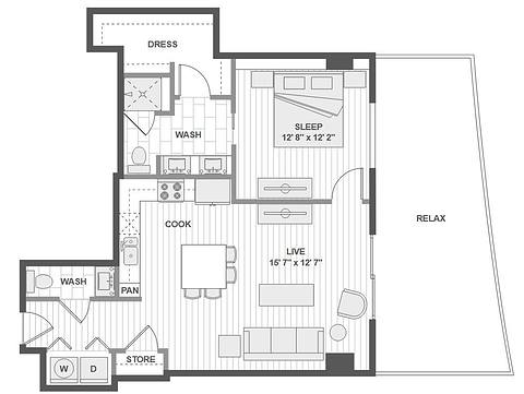 Floorplan A7 layout