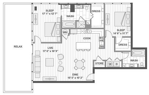 Floorplan B9 layout