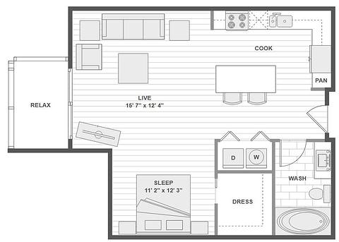 Floorplan S2 layout