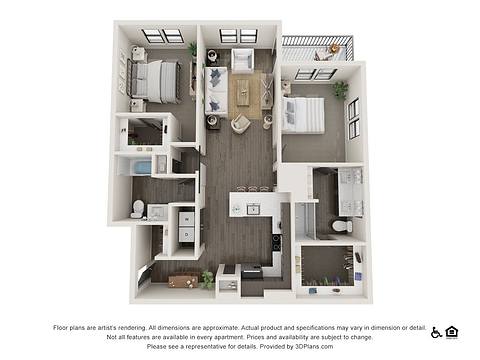 Floorplan B2 layout