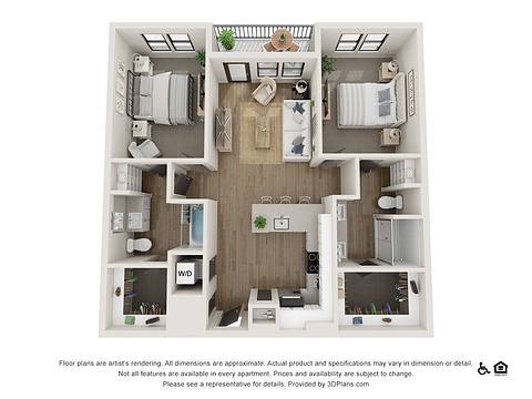 Floorplan B1 layout