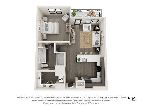 Floorplan A2 layout