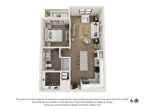 Floorplan A1 layout