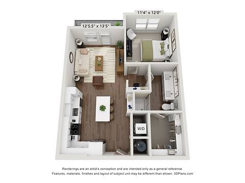 Floorplan A2 layout