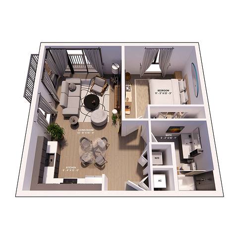Floorplan A2 layout