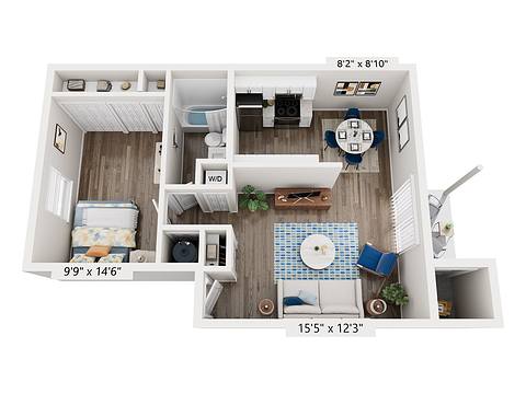 Floorplan A1 layout
