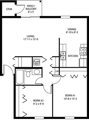 Floorplan B1 layout