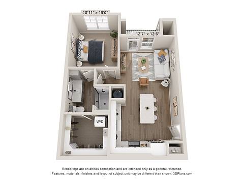 Floorplan A2 layout