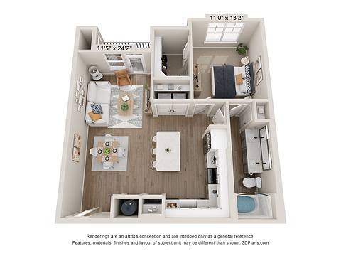 Floorplan A3 layout