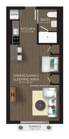 Floorplan Aruba layout