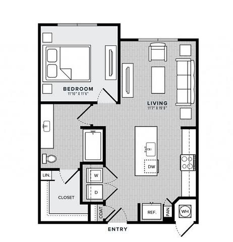 Floorplan A1 layout