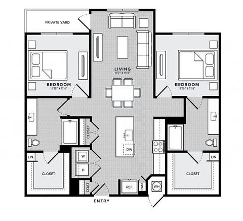 Floorplan B2 layout