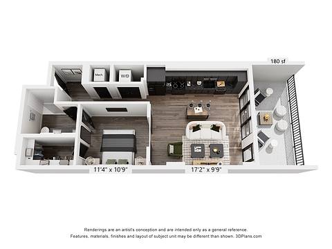 Floorplan A1 layout