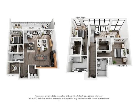 Floorplan PH1 layout