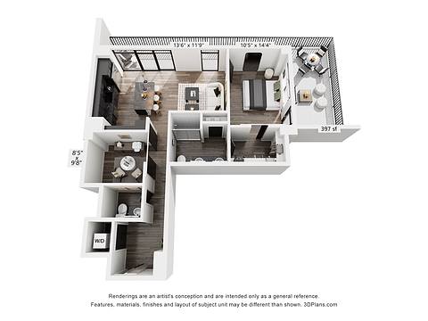 Floorplan A3 layout