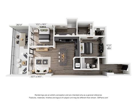 Floorplan B1 layout