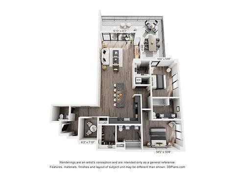 Floorplan B4 layout