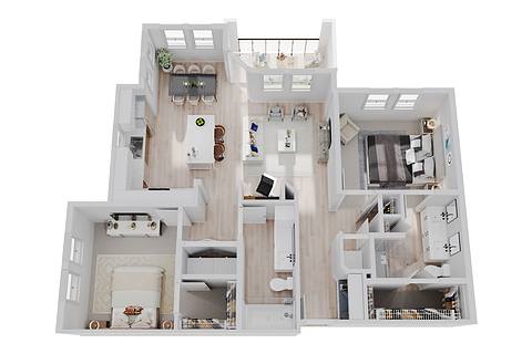 Floorplan B3 layout