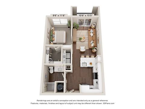 Floorplan S2 layout