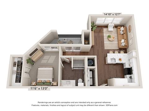 Floorplan A2 layout