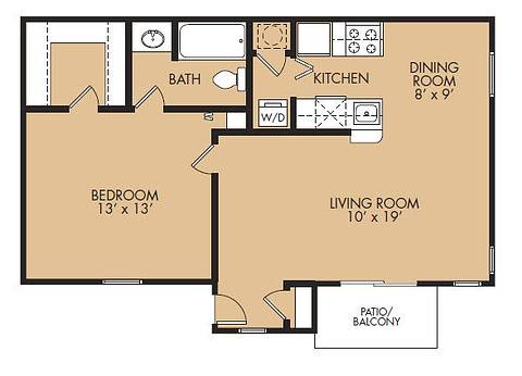 Floorplan A1 layout