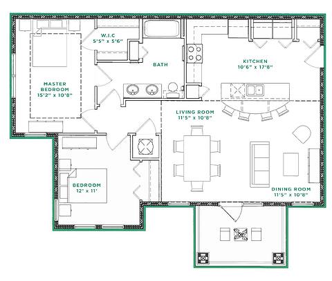 Floorplan B1 layout
