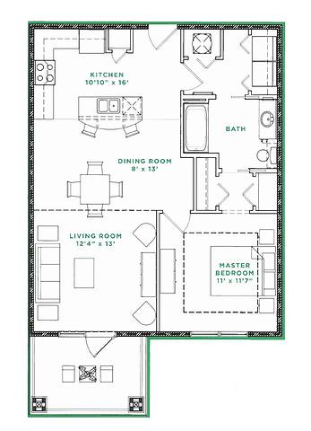 Floorplan A2 layout
