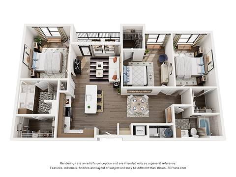 Floorplan C1 Alt layout