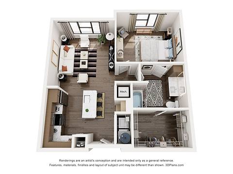 Floorplan A2 layout