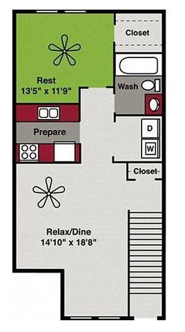 Floorplan Beech layout