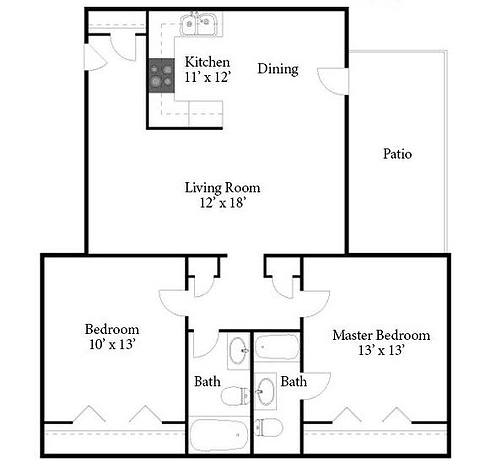 Floorplan B1 layout