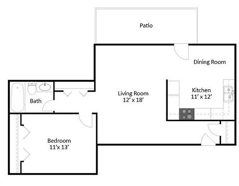 Floorplan A1 layout