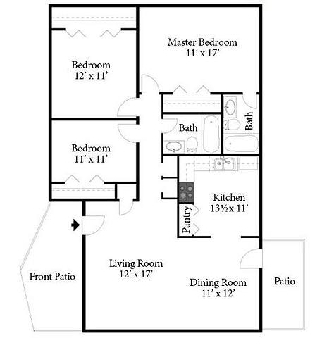 Floorplan C1 layout