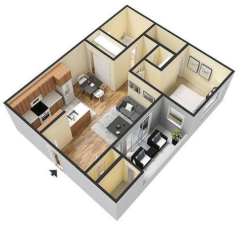 Floorplan A1 layout