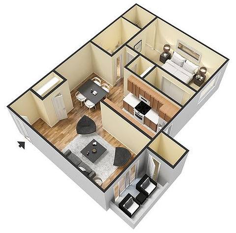 Floorplan A2 layout