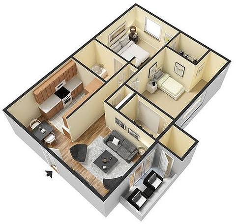 Floorplan B1 layout