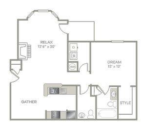 Floorplan Orchid layout