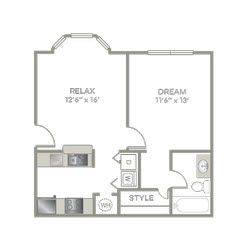 Floorplan Lilly layout