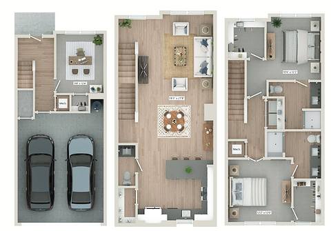 Floorplan THB-1.2 layout