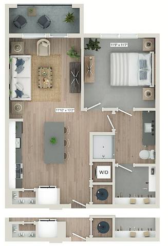 Floorplan A2 layout