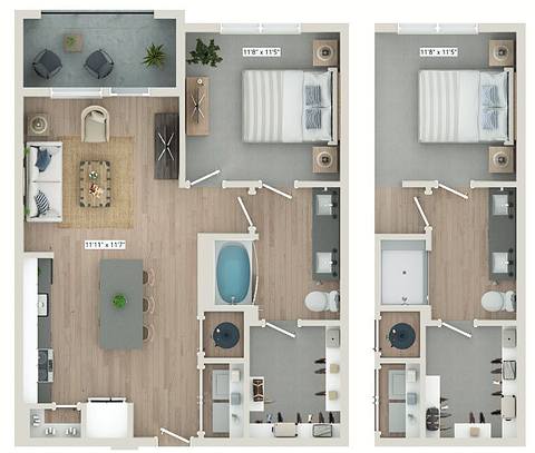 Floorplan A3.3 layout